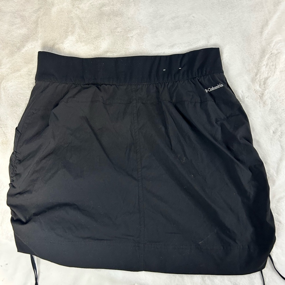 Columbia Black womens skort drawstring performance golf active M - Picture 3 of 8